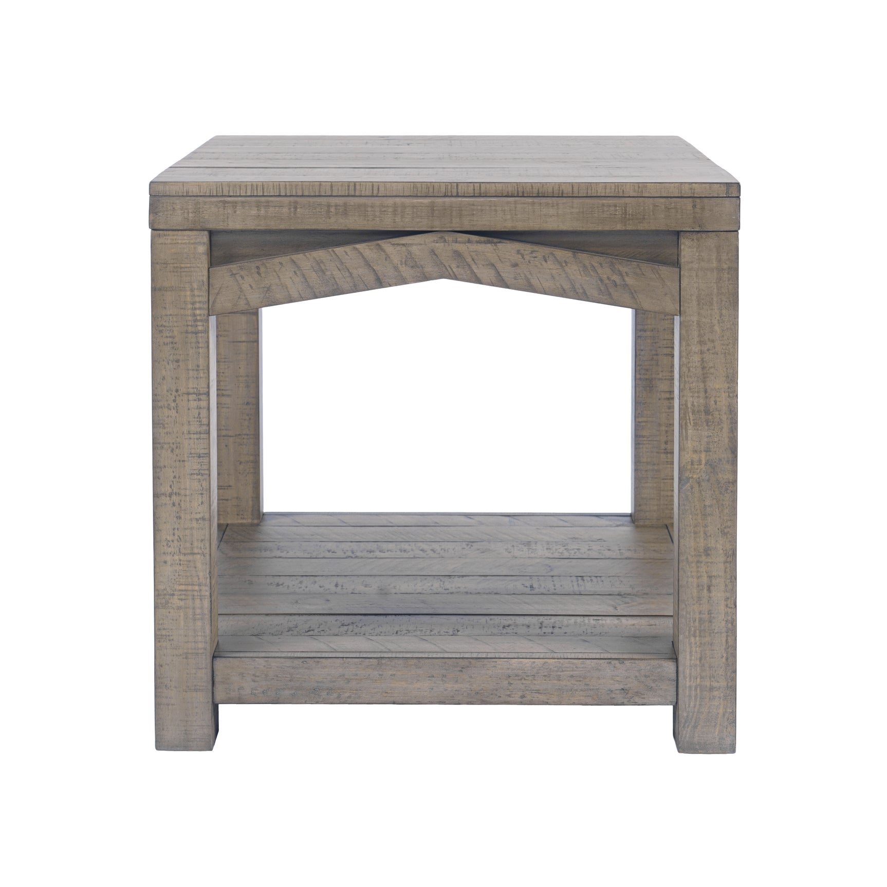 Westvale Brown Square End Table