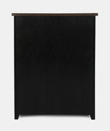 Madison County Vintage Black Door Chest