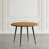 Prelude Suede Round Dining Table