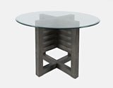 Altamonte Brushed Grey Round Dining Table