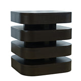 Brix Espresso Square End Table