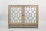 Casa Bella Vintage Silver 50 Mirrored Console