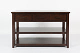 Twin Cities Dark Brown Sofa Table