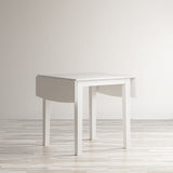 Eastern Tides Blanc Drop Leaf Dining Table