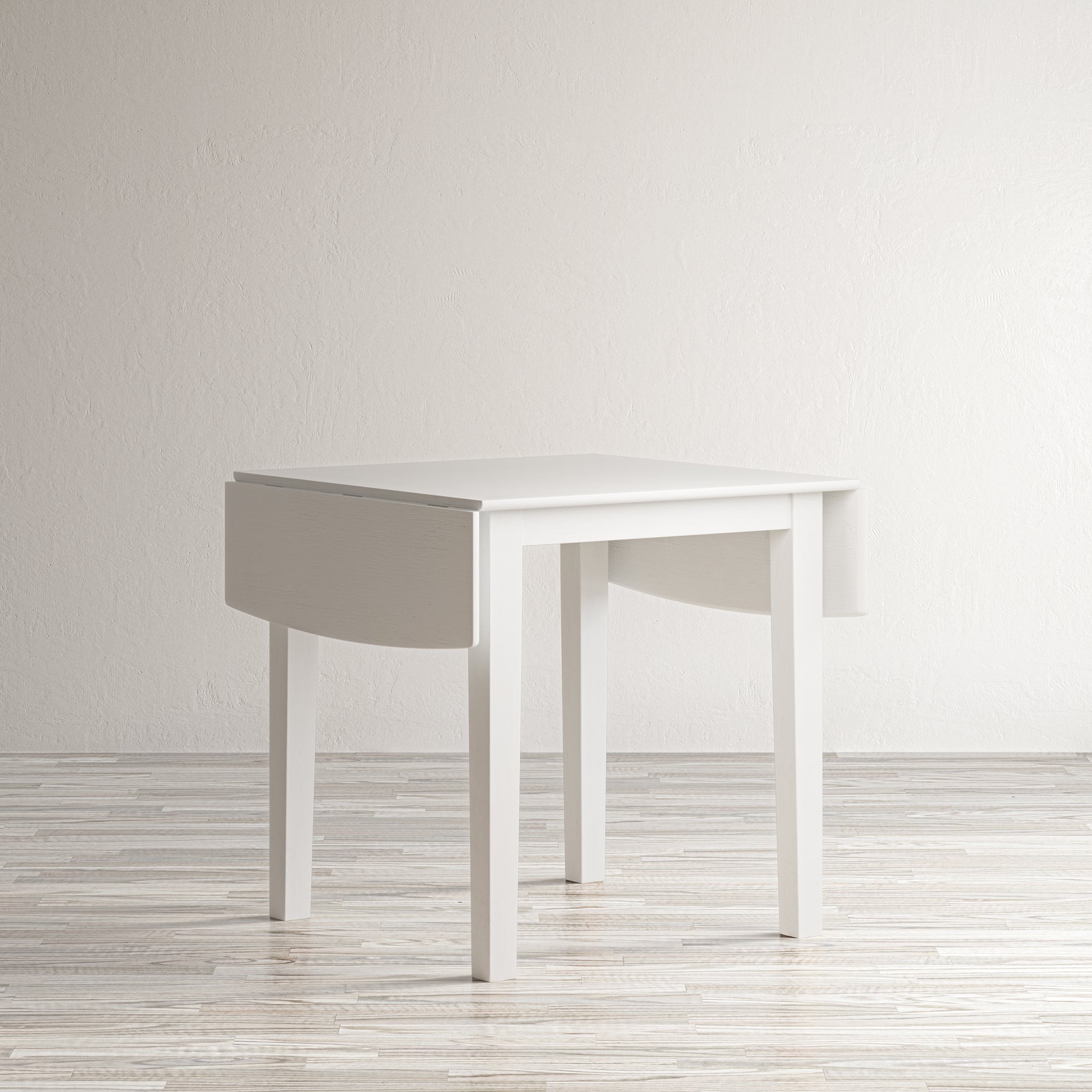 Eastern Tides Blanc Drop Leaf Dining Table