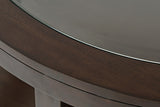 Urban Icon Merlot Round Castered Cocktail Table