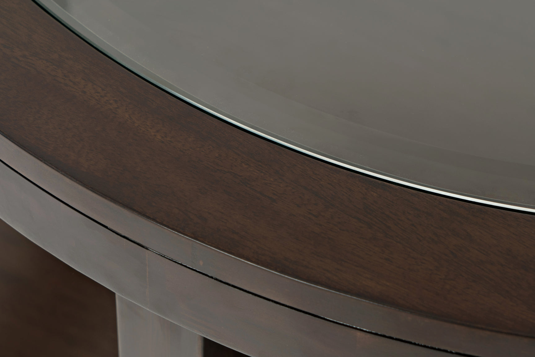 Urban Icon Merlot Round Castered Cocktail Table