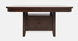 Manchester Merlot Rect. High/Low Ext Dining Table