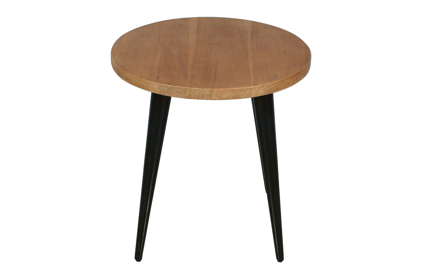 Prelude Suede Round End Table