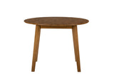 Simplicity Honey Round Dropleaf Table