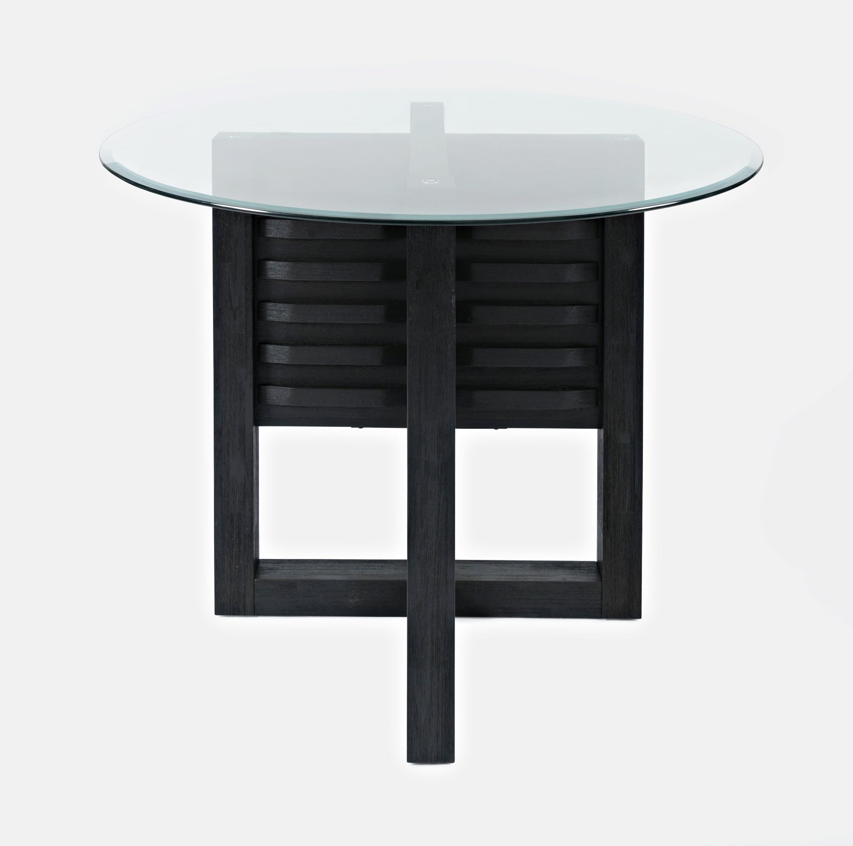 Altamonte Dark Charcoal Round Counter Dining Table