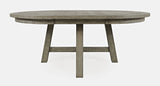 Telluride Driftwood Round Ext Dining Table