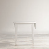 Eastern Tides Blanc Drop Leaf Dining Table