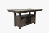 Madison County Barnwood High/Low Ext Dining Table