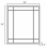 Doyong Mirror - Clearance - Ornate Home