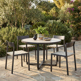 Draco Black Dining Chair (Set of 2)