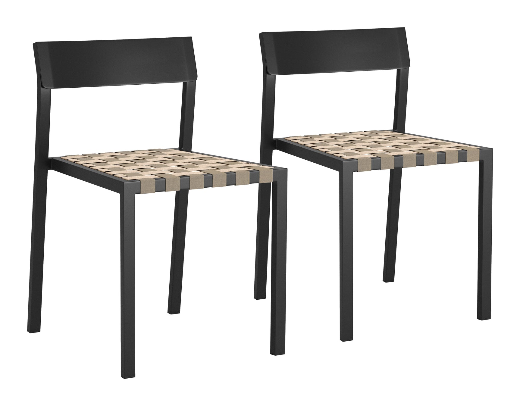 Draco Black Dining Chair (Set of 2)