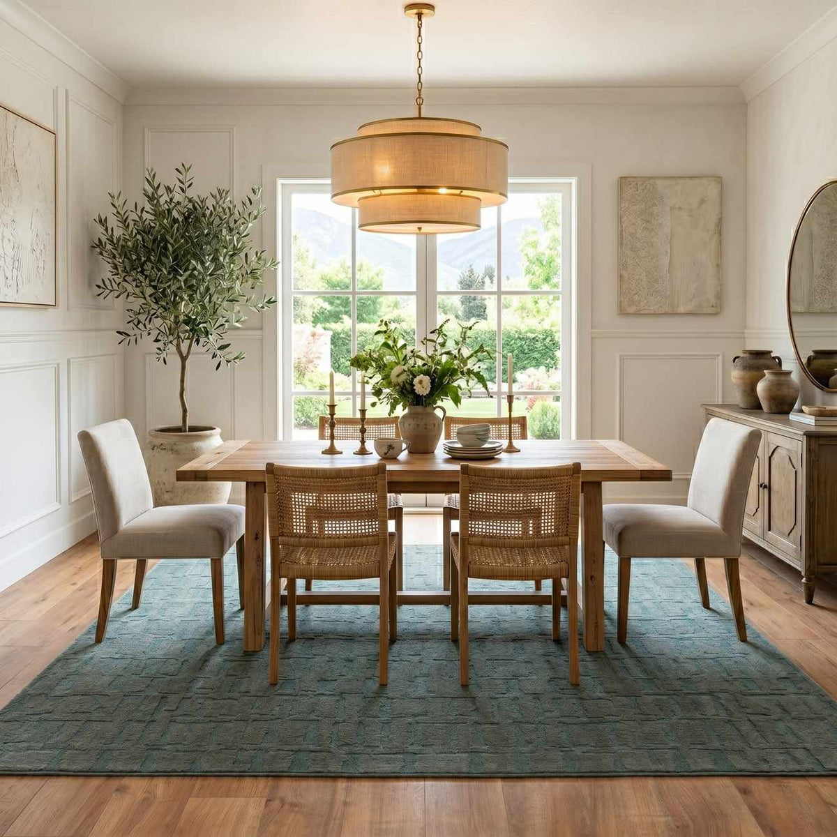 Dragan Gray Modern Washable Area Rug - Ornate Home