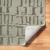 Dragan Green Modern Washable Area Rug - Ornate Home