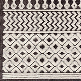 Drago Black Trellis Washable Rug - Clearance - Ornate Home