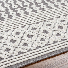 Drago Gray 3D Area Rug - Clearance - Ornate Home