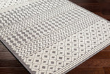 Drago Gray 3D Area Rug - Clearance - Ornate Home