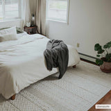 Drago White Washable Area Rug - Ornate Home