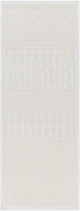 Drago White Washable Area Rug - Ornate Home