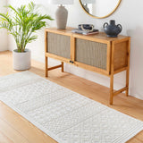 Drago White Washable Area Rug - Ornate Home