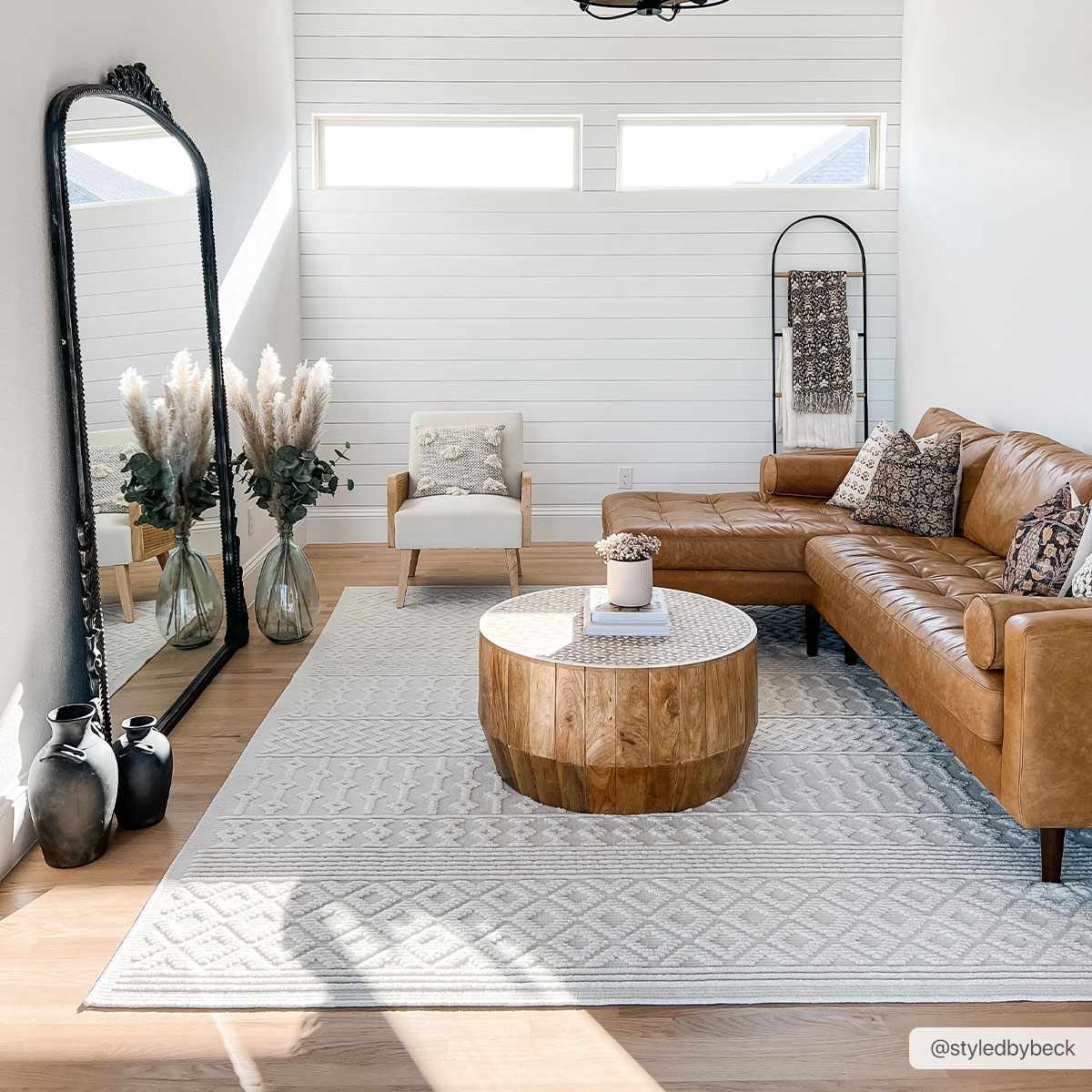 Drago White Washable Area Rug - Ornate Home