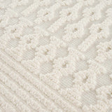 Drago White Washable Area Rug - Ornate Home