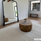 Drago White Washable Area Rug - Ornate Home