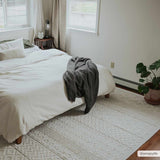 Drago White Washable Area Rug - Ornate Home