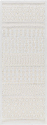 Drago White Washable Area Rug - Ornate Home