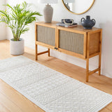 Drago White Washable Area Rug - Ornate Home