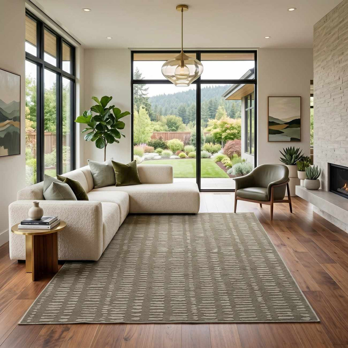 Dragos Modern Washable Area Rug - Ornate Home