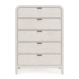 Drake Five Drawer Chest in Sugar - Ornate Home