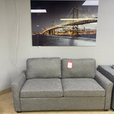 Drake Gray Linen Fold-out Full Sleeper Sofa - Ornate Home