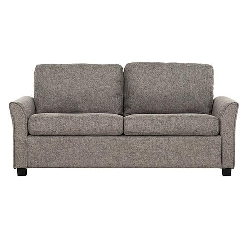 Drake Gray Linen Fold-out Full Sleeper Sofa - Ornate Home