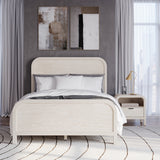 Drake One Drawer One Shelf USB-Charging Nightstand in Sugar - Ornate Home