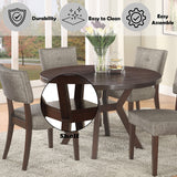 Drake Round Dining Table in Espresso 16250 - Ornate Home