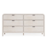 Drake Six Drawer Dresser in Sugar - Ornate Home