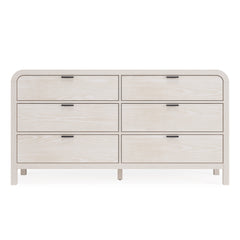 Drake Six Drawer Dresser in Sugar - Ornate Home