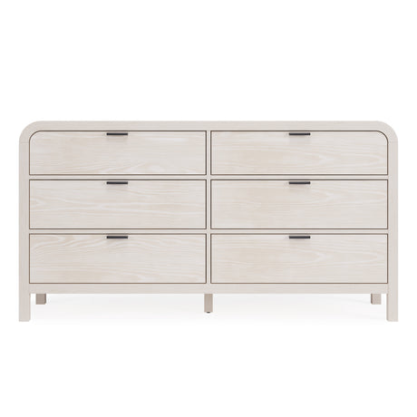 Drake Six Drawer Dresser in Sugar - Ornate Home