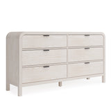Drake Six Drawer Dresser in Sugar - Ornate Home