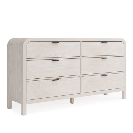 Drake Six Drawer Dresser in Sugar - Ornate Home
