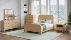 Drake Timber King Bed - Ornate Home
