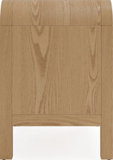 Drake Timber One Drawer Nightstand W/USB - Ornate Home