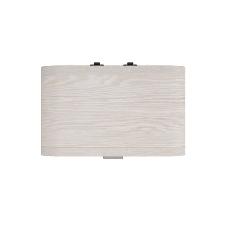 Drake Two Drawer USB-Charging Nightstand in Sugar - Ornate Home