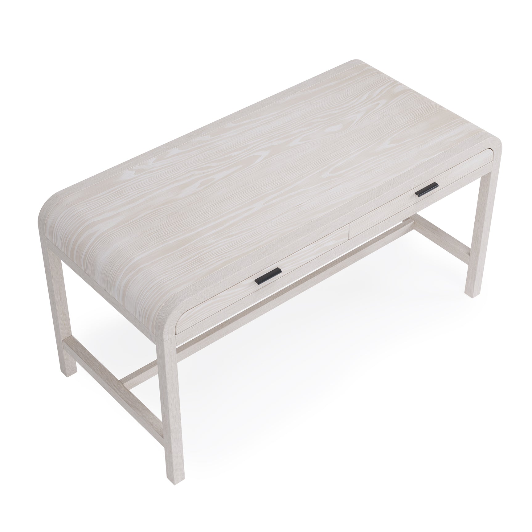 Drake Two Drawer Writing Desk in Sugar - Ornate Home